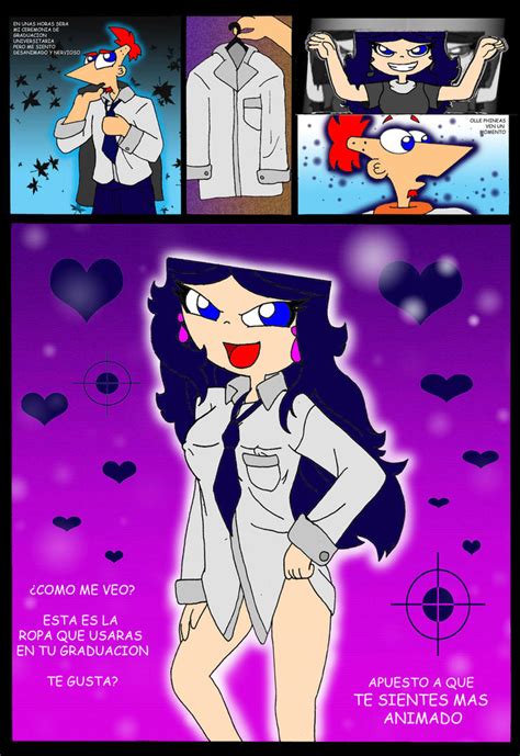 Parody. : phineas and ferb. (6) [Union Of The Snake (Shinda Mane)] Psychosomatic Counterfeit Ex: Stacy in A.S. (Alternative Style) (Phineas and Ferb) 